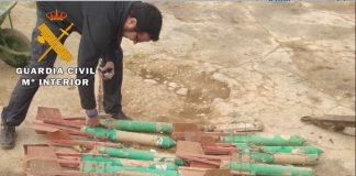 Desactiva 20 antiguos cohetes antigranizo, en la provincia de Albacete