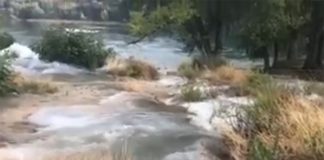 VIDEO: Las lluvias desbordan las Lagunas de Ruidera