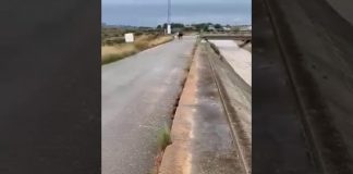 Rotura del canal del trasvase Tajo-Segura