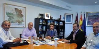 Martínez Arroyo se ha reunido con Comunidad Regantes Campo de Montiel