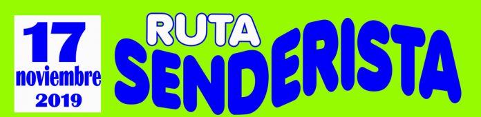 RUTA SENDERISTA NOVIEMBRE 2019 2