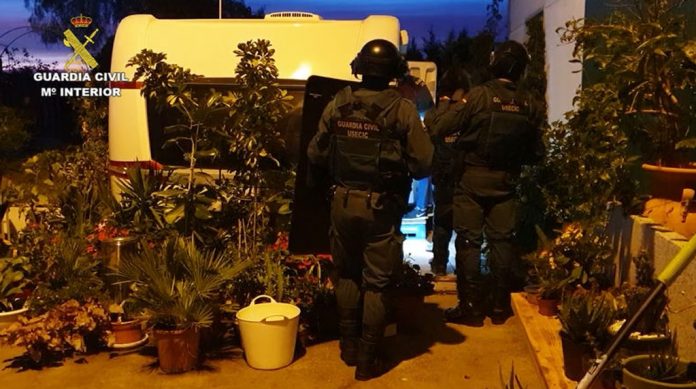 guardia civil robos campo operación andyman