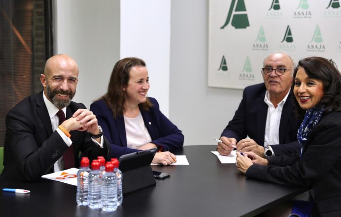 20191104 Reunión ASAJA con David Muñoz y María Angeles Rosado