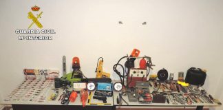 Detenidas tres personas por varios robos en casas de campo en la provincia de Ciudad Real