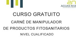 25 de noviembre. Albacete. Curso gratuito Carné de Manipulador de Fitosanitarios
