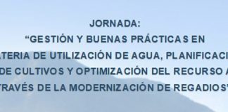 3-diciembre-2019. Villarrobledo (Albacete). Jornada de buenas prácticas manejo del agua