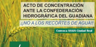 ASAJA Ciudad Real ultima preparativos de la concentración ante la CHG