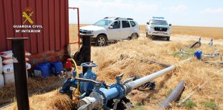 107 detenidos por extracción de agua de 1.400 pozos ilegales