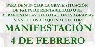 ASAJA Albacete se movilizará en Toledo ante la grave crisis del sector