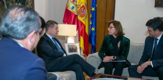 Directora territorial de CaixaBank en Castilla-La Mancha se reúne con García-Page