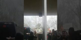 VÍDEO: Altercados en las primeras manifestaciones de agricultores (Extremadura)