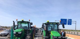 EN IMÁGENES: Manifestaciones agrarias de la provincia de Ciudad Real