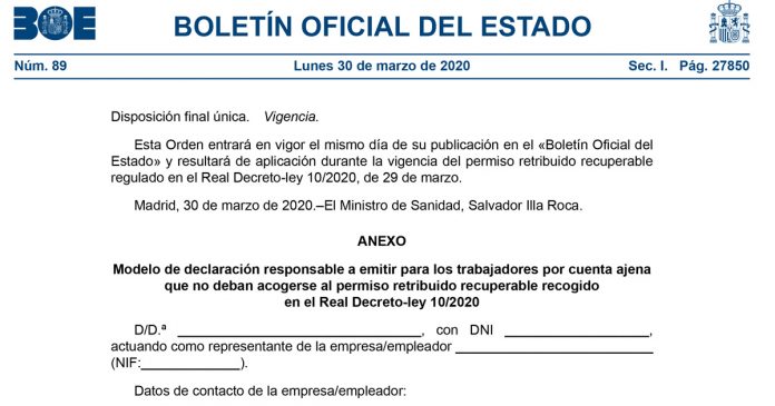 Disposición 4196 del BOE núm. 89 de 2020
