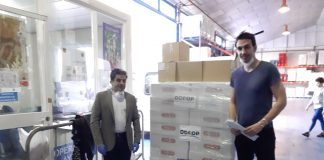 Dcoop dona alimentos y material sanitario por valor de 100.000 euros