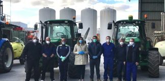Ayuntamiento de Manzanares agradece a agricultores y entidades colaboración en desinfección