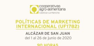 1 a 26 junio. Curso Políticas Marketing Internacional. Alcázar de San Juan