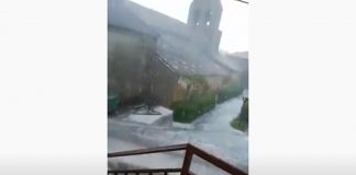 VÍDEO: Gran granizada en Ossa de Montiel (Albacete)