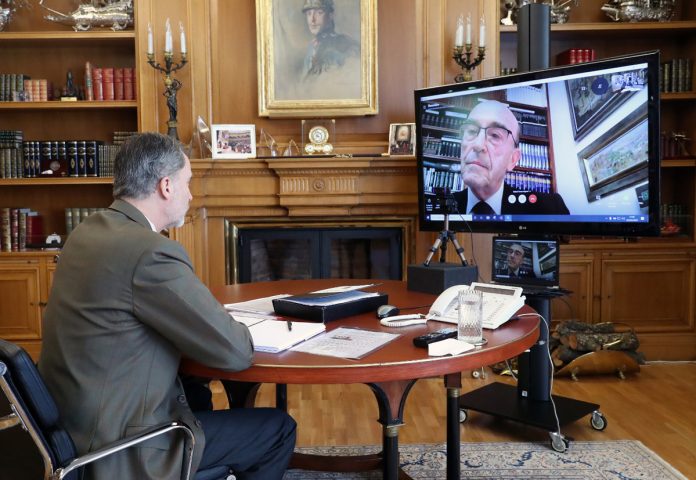 rafael torrescon felipe VI videoconferencia 1