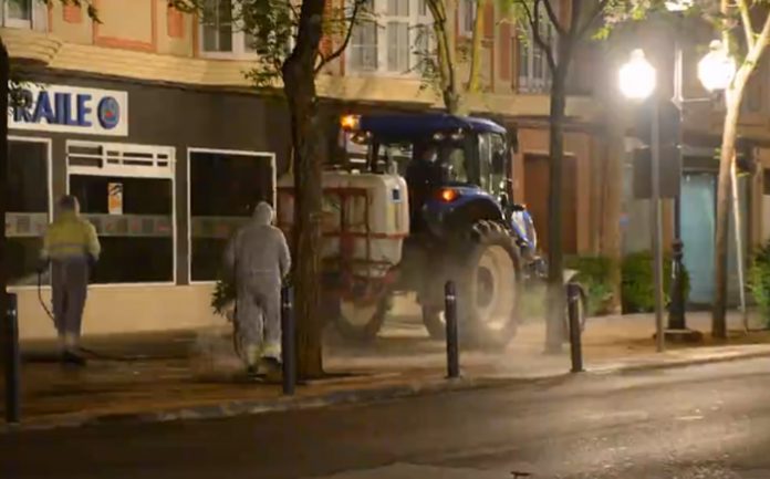 DESINFECCIÓN CALLES 2