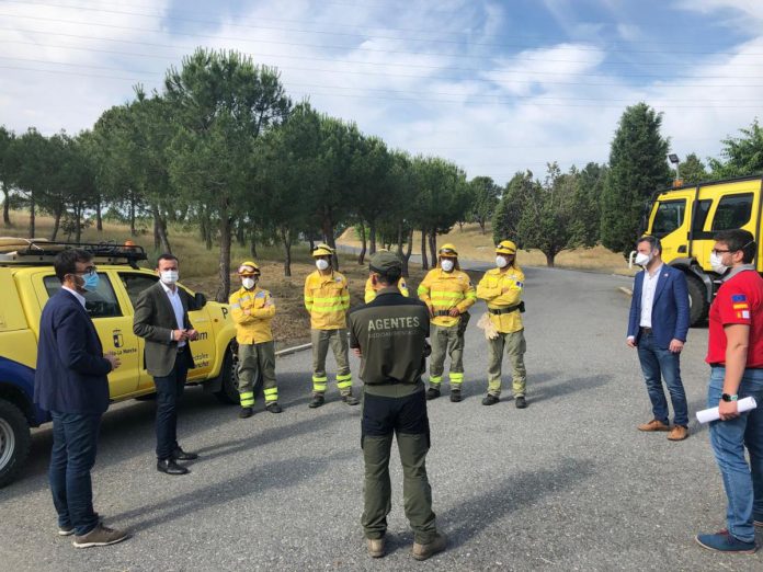 agentes forestales incendios infocam
