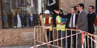 Importante actuación para mejorar el tráfico de vehículos agrícolas, en Herencia