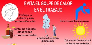 CCOO lanza una campaña para evitar accidentes por golpe de calor
