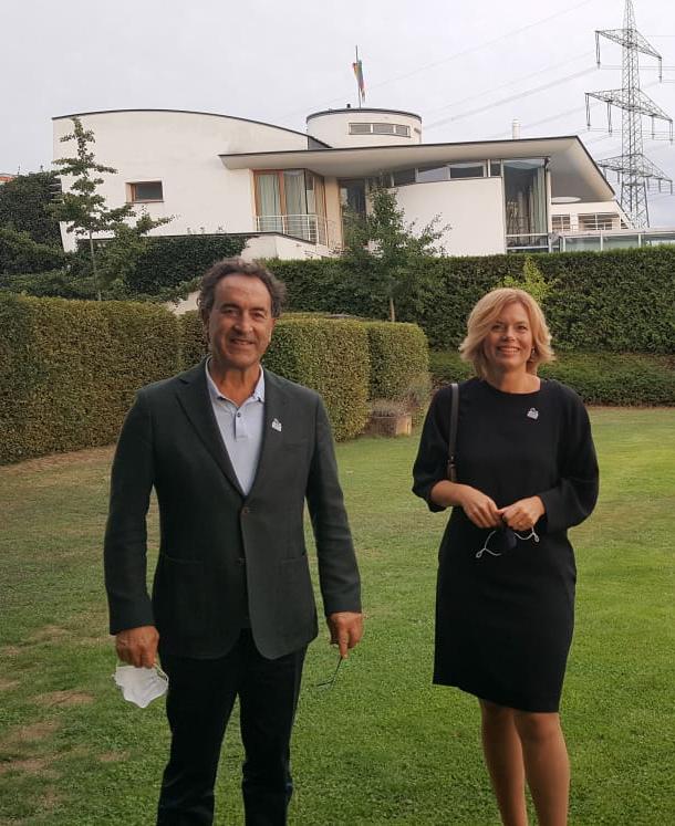 Ramón Armegol COGECA y Julia Klockner presidenta Consejo