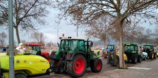 Agricultores de Villarrubia de los Ojos volverán a desinfectar las calles, pese a estar en plena vendimia