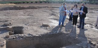 Valdepeñas estudia el hallazgo de una bodega romana
