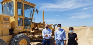 Comienza arreglo de caminos agrícolas en pedanías de Albacete