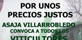 La protesta contra los precios de la uva en Villarrobledo ya tiene fecha