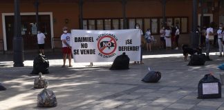 Nueva concentración y rechazo contra la macrogranja porcina de Daimiel