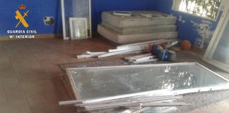 Tres detenidos por robo con fuerza en una casa de campo