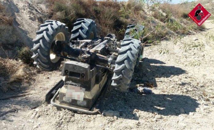 vuelco tractor