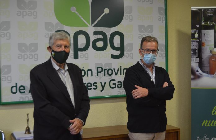 Antonio Zahonero con Juan José Laso