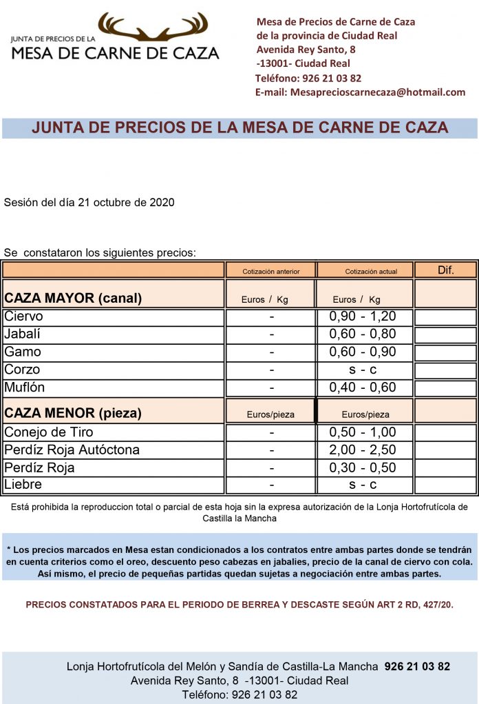 LONJA-caza