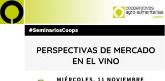 11 de noviembre. Seminario virtual ‘Perspectivas de mercado en el vino’.Cooperativas Agro-Alimentarias