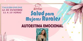 Autoestima Emocional y Nutrición Saludable en dos talleres organizados por AMFAR
