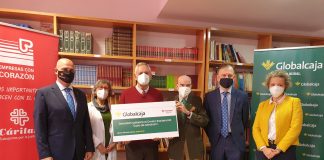 Globalcaja realiza una donación solidaria Cáritas Ciudad Real