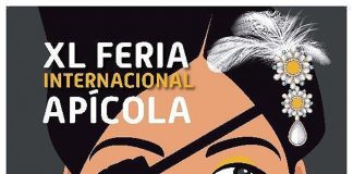 Actual y divertida imagen para cartel de Feria Internacional Apícola de Pastrana