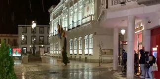 Vídeo. Intensa granizada en Tomelloso. 5-Febrero-2021 granizada en Tomelloso