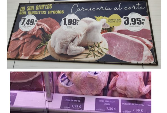 oferta pollo family cash