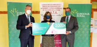 Fundación Eurocaja Rural entrega a AFATA una ayuda de 2.000 euros