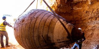 Arqueología del vino en Tomelloso, con la recuperación de tinajas centenarias