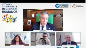 Eurocaja Rural respalda el XV Foro de RRHH de CEOE-CEPYME Guadalajara