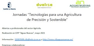 Mayo. Jornadas «Tecnologías para Agricultura de Precisión y Sostenible». Albacete