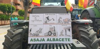 Pasado, presente y futuro de la agricultura, en un cartel