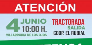 “Sin agua, no habrá vida” se manifestará el 4 de junio en Villarrubia de los Ojos