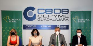Eurocaja Rural y CEOE-CEPYME Guadalajara refuerzan cooperación suscribiendo un convenio en materia social