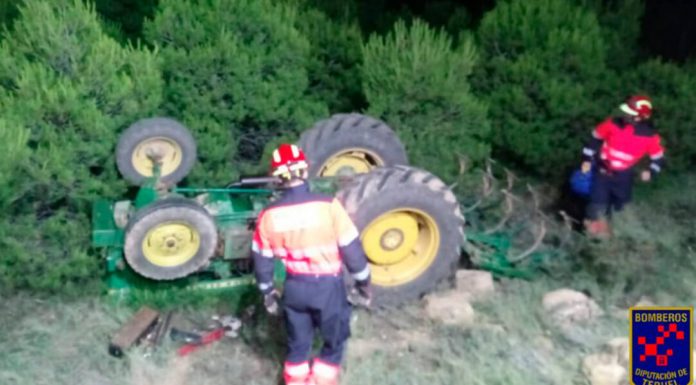 La siniestralidad mortal en el campo se dispara: 49 trabajadores fallecidos hasta agosto vuelco tractor